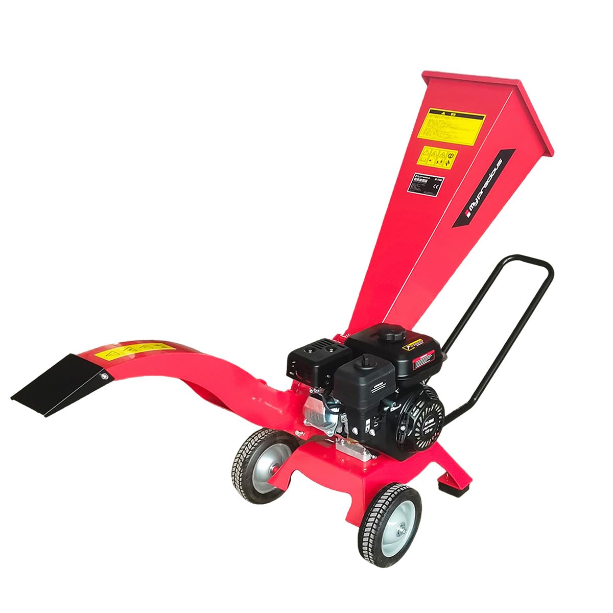 Amazon | 【営業所止め発送】高速エンジン粉砕機 ウッドチッパー 排気